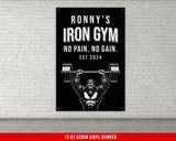 a black and white picture of a man lifting a barbell