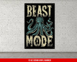 a picture of an octopus on a brick wall