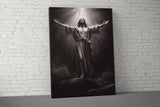 Jesus Christ Canvas Print, Christian Wall Art, Spiritual Religious Decor, Divine Light Art, Faith Hope Gift, Inspirational Holy Art
Jesus