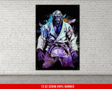 Jiu Jitsu Gorilla Art Vinyl Banner, Martial Arts Gym Decor, Grappling Banner, BJJ Fighter Poster, Jiu Jitsu Wall Art, Tatami Mat Decor