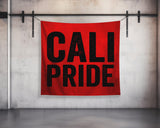 Cali Pride Custom Tapestry Banner For Home Gym Decor Motivational Quote Wall Art Fitness Powerlifting Inspirational Gift