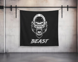 Motivational Quote Tapestry Wall Hanging, Gym Decor, Weightlifting Poster, Fitness Art, Powerlifting Banner, Garage Gym, Inspirational