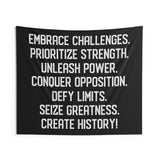 Weightlifting, Gym Decor, Motivational Quotes, Inspirational Wall Art, Custom Name Sign, Empower Strength, Home Fitness Gift
