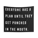 Motivational Quote Custom Tapestry Wall Art Banner For Home Gym Decor Inspirational Powerlifting Dorm Garage Gym Gift Fabric