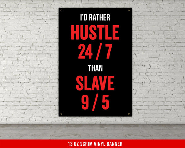 a man standing next to a tall black box