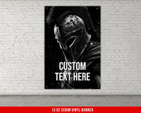 Spartan Warrior Banner Home Gym Decor Motivational Wall Art Weightlifting Powerlifting Inspirational Dorm Garage Gym Flag