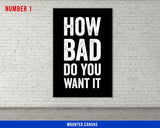 Motivational Quotes Canvas Set - Home Gym Decor - Office Wall Art - Hustling Entrepreneur Inspiration - Fitness Hustle Weightlifting