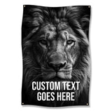 Lion Wall Art, African Wildlife Decor, Lion Portrait Print, Animal Photography Poster, Nature Inspired Artwork for Home Decor