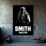 Viking Warrior Poster For Gym Decor