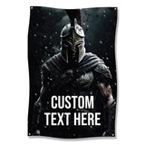 Spartan Warrior Poster, Customizable Banner, Ancient Greek Wall Art, Personalized Home Decor, Gladiator Print, Unique Gift, Room Accent