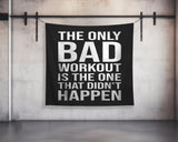 Custom Tapestry Motivational Quote Wall Art Fitness Decor Home Gym Dorm Banner Gift Useful Inspirational