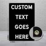 Custom Text Banner, Personalized Business Sign, Advertising Display, Event Decoration, Customizable Banner, Business Promotion