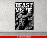 Vinyl Banner For Home Gym Decor, Weightlifting Motivational Quote, Wall Art Fitness Powerlifting Inspirational, Custom Dorm Garage Gym