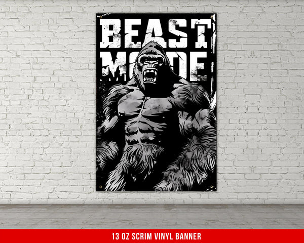 Vinyl Banner For Home Gym Decor, Weightlifting Motivational Quote, Wall Art Fitness Powerlifting Inspirational, Custom Dorm Garage Gym