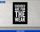 Motivational Quotes Canvas Set - Home Gym Decor - Office Wall Art - Hustling Entrepreneur Inspiration