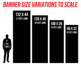 Nobody Cares Train Harder Banner - Home Gym Decor - Large Quote Wall Art - Fitness Training - Motivational Inspiration