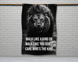 The image is a black and white advertisement for a product, likely a double-fold hem or a 2-meter-long fabric. The ad provides a size guide for the product, indicating that it is 56 inches long and 34.5 inches wide.