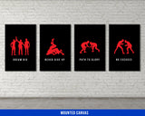 Wrestling Canvas Set