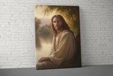 Jesus Christ Painting, Christian Art Print, Religious Wall Decor, Spiritual Home Gift, Faith Based Artwork, Sacred Jesus Portrait, Son of