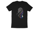 Snake Graphic Tee, Unique Snake Design Shirt, Snake Lover Gift, Cool Snake Print T-Shirt, Trendy Snake Top, Unisex Snake Apparel