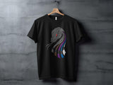 Futuristic Snake Graphic T-Shirt, Sci-Fi Serpent Tee, Cool Reptile Design Shirt, Edgy Snake-Themed Apparel, Stylish Casual Wear