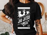 Jiu Jitsu Eagle Graphic Tee, Martial Arts T-Shirt, Brazilian Jiu Jitsu Shirt, Eagle Design Tee, Gift for Martial Artists