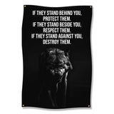 Wolf Poster, Inspirational Quote Wall Art, Motivational Animal Print, Black and White Decor, Gift for Him, Office Home Decor