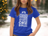 Funny Wrestling Tee | Kids Wrestler Shirt | Wrestling Lover | Wrestling Sports | One Ball | Perfect Gift for Wrestlers | Wrestling Lover