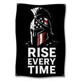 Rise Every Time Wall Art, Motivational Fitness Poster, Inspirational Gym Decor, Workout Room Wall Hanging, Home Gym Decoration