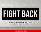 Fight Back Banner