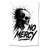 Skull Wall Art, No Mercy Poster, Gym Decor, Fitness Motivation, Workout Room Wall Art, Horror Themed Poster, Gym Inspiration Poster
