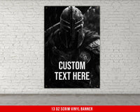 Spartan Banner Home Gym Decor Weightlifting Motivational Quote Wall Art Fitness Powerlifting Inspirational Dorm Garage Gym Gift