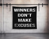 Custom Tapestry Banner For Home Gym Decor, Weightlifting Motivational Quote Wall Art, Fitness Powerlifting Inspirational Custom