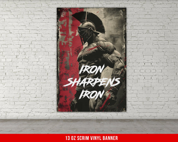 a picture of a man with a helmet on standing in front of a brick wall