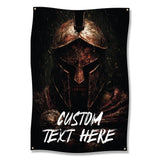 Spartan Warrior Wall Art, Gym Decor, Motivational Poster, Fitness Room Decoration, Home Gym Banner, Workout Inspiration