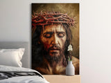 Jesus Christ Crown of Thorns Wall Art Print, Christian Religious Decor, Sacred Spiritual Gift, Passion of Christ, Faith Home Art

Jesus