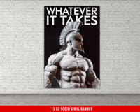 Vinyl Banner Home Gym Decor Motivational Quote Weightlifting Wall Art Fitness Inspiration Powerlifting Artwork Gym Sign Poster
