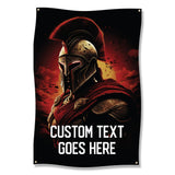 Spartan Warrior Wall Art, Medieval Knight Tapestry, Epic Battle Scene Poster, Ancient Greek Decor, Large Wall Hanging, Unique Gift