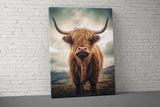 Majestic Highland Cow Print, Scottish Hairy Coo Wall Art, Rustic Farm Animal Decor, Brown Cattle Nature Photo, Country Home Gift
Highland