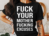 Motivational Graphic Tee, Bold Statement Shirt, Empowerment Apparel, Inspiring Quote T-Shirt, Trendy Casual Wear, Confidence Boost Top