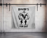 Custom Tapestry Motivational Quote Banner For Home Gym Decor Weightlifting Wall Art Fitness Powerlifting Inspirational Custom