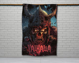 The image is a black and white advertisement for a product, likely a double-fold hem or a 2-meter-long fabric. The ad provides a size guide for the product, indicating that it is 56 inches long and 34.5 inches wide.