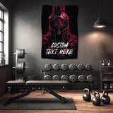 The image is a promotional graphic for a fabric product, specifically a 9 oz polyester fabric. It features a close-up view of the fabric, highlighting its properties such as dye sublimation, scratch resistance, wrinkles being free, and being washable.