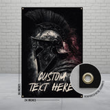 Spartan Warrior Helmet Wall Art, Ancient Greek Warrior Decor, Historical Military Poster, Man Cave Decoration, Classic Soldier Print Decor