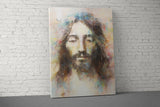 Jesus Christ Painting, Abstract Watercolor Jesus Art, Modern Christian Decor, Spiritual Wall Art, Faith Gift, Divine Savior Artwork Print