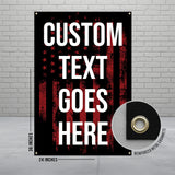 Custom Banner, Personalized Flag, Custom Text Flag, Outdoor Vinyl Banner, Large Custom Sign, Advertising Banner, Event Banner