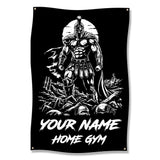 Spartan Warrior Poster, Home Gym Decor Poster, Tough Motivational Art, Fitness Room Wall Decor, Affordable Wall Art