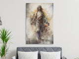Watercolor Jesus Christ Painting, Spiritual Christian Wall Art, Modern Religious Decor, Divine Savior Print, Inspirational Gift
Jesus Christ
