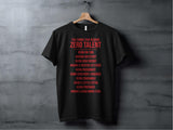Zero Talent Required T-Shirt, Motivational Quotes Shirt, Inspirational Fitness Tee, Positive Attitude Tshirt, Gym Workout