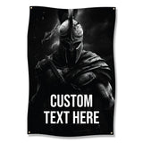 Custom Spartan Warrior Poster, Personalized Gym Decor, Inspirational Wall Art, Customizable Fitness Room Wall Hanging